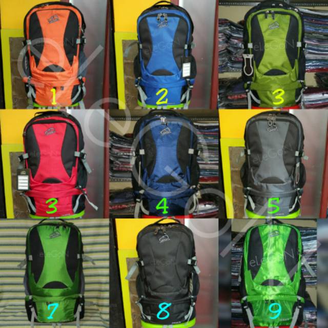 Tas Ransel Daypack Laptop Sioux 2109 Ltp 30-35 Liter + Universal Cover