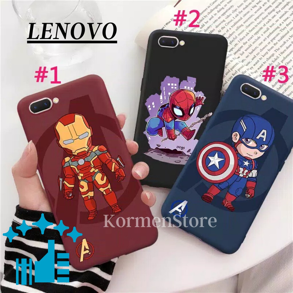 Softcase MARVEL END GAMES LENOVO A1000 A2010 A6000 A6600 A7000 A7700