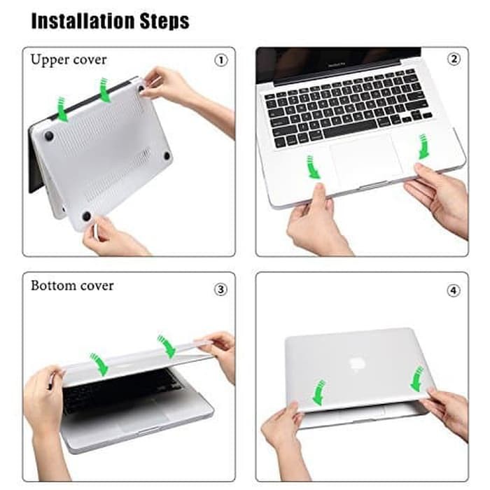 Macbook cover (sarung laptop) universal zipper lock
