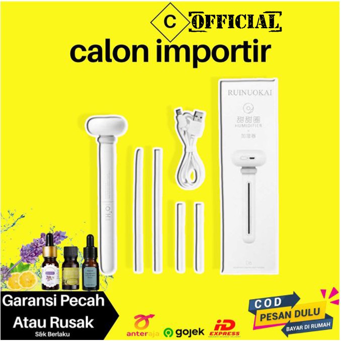 Alat Pelembab Pembersih Udara Ruangan Air Humidifier Purifier Ultrasonic Portable Model Celup ORI