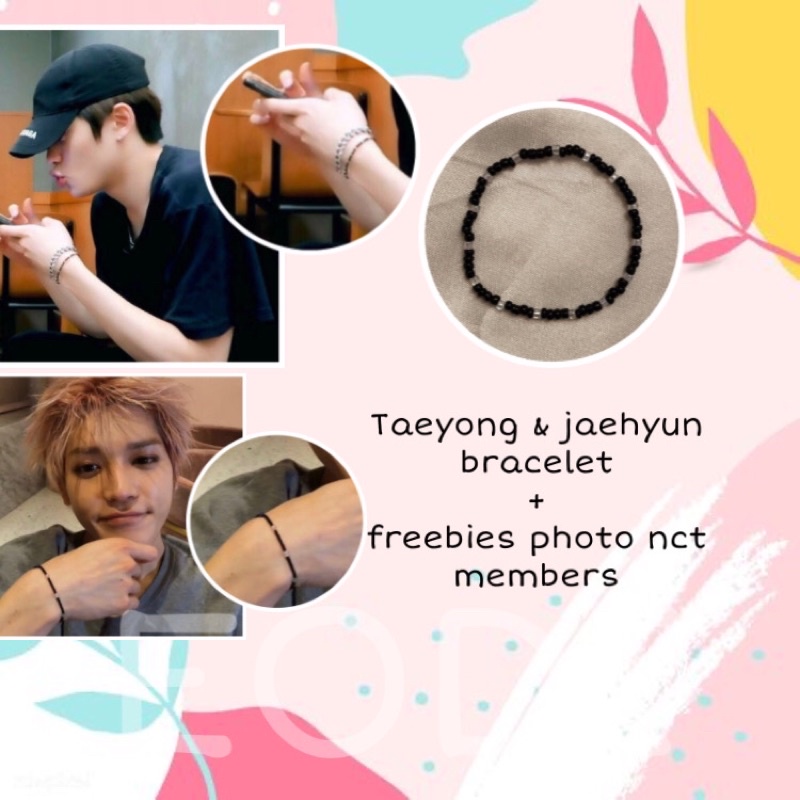 Bracelet Taeyong jaehyun NCT - gelang kpop