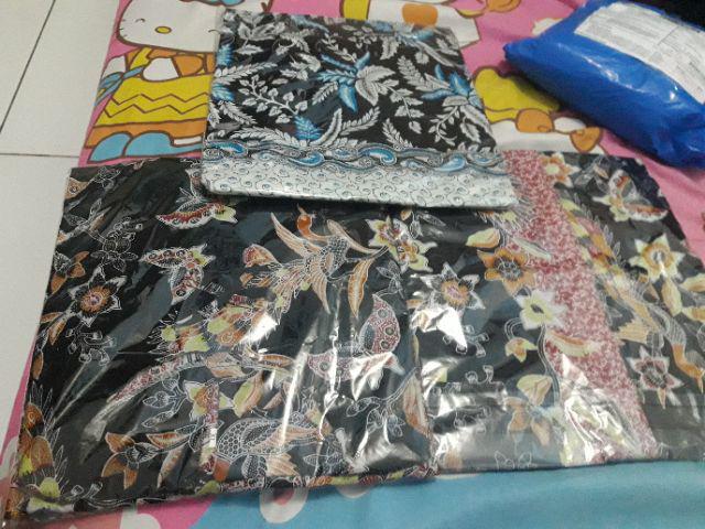 Atasan Batik Dolby Dolbi Dobby Doby Tenun Sutra Tulis Halus Katun Atbm Baron ,sarombit Atasan