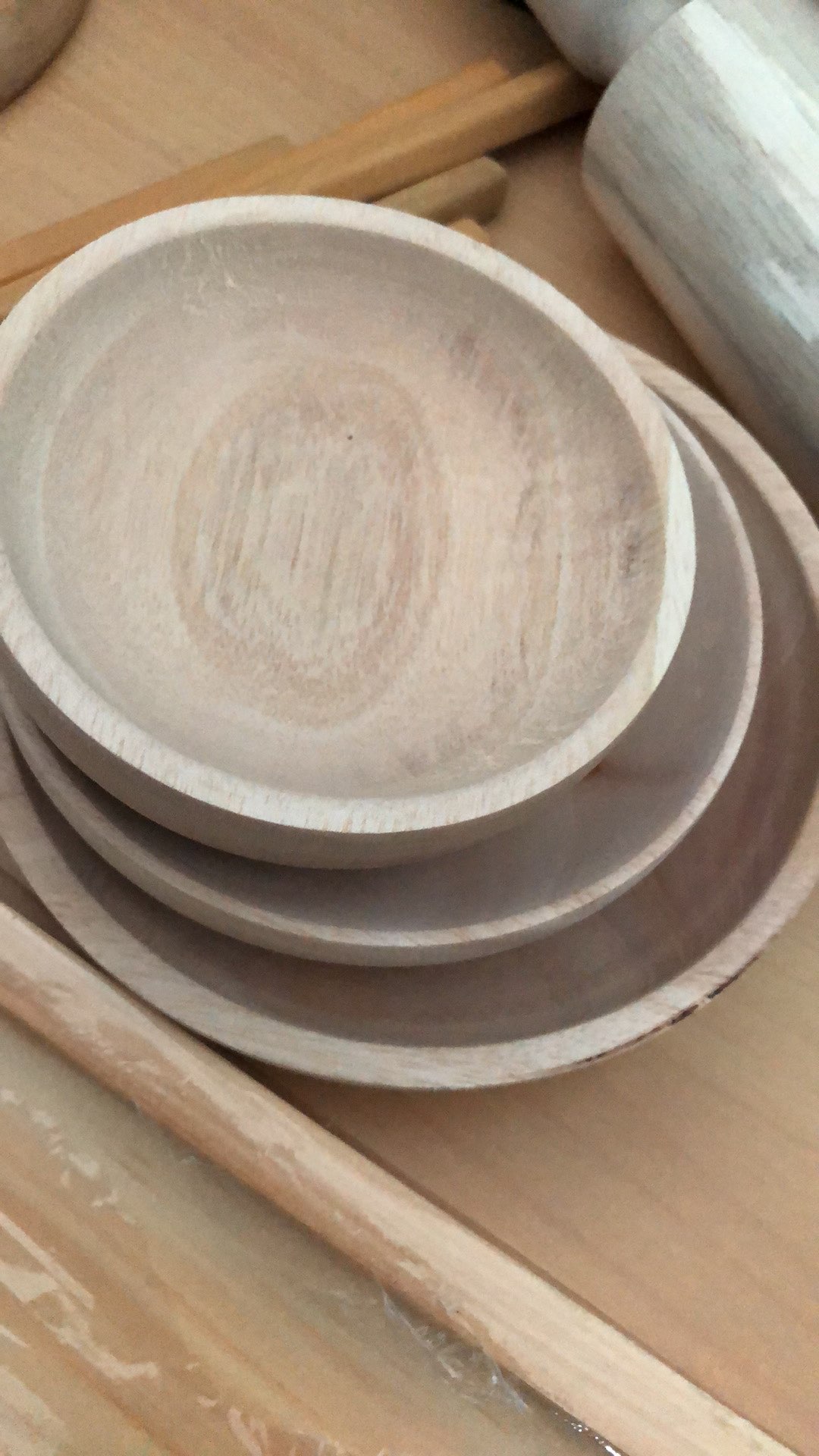 Cobek Kayu / Wadah Sambal / Tempat Sambal /saus /kecap /bumbu Dari Kayu Diameter 8cm, 10cm, 12cm