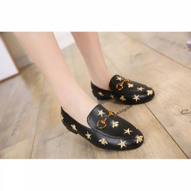 Gucci Peyton Kumbang 508-852/ Sepatu Loafers