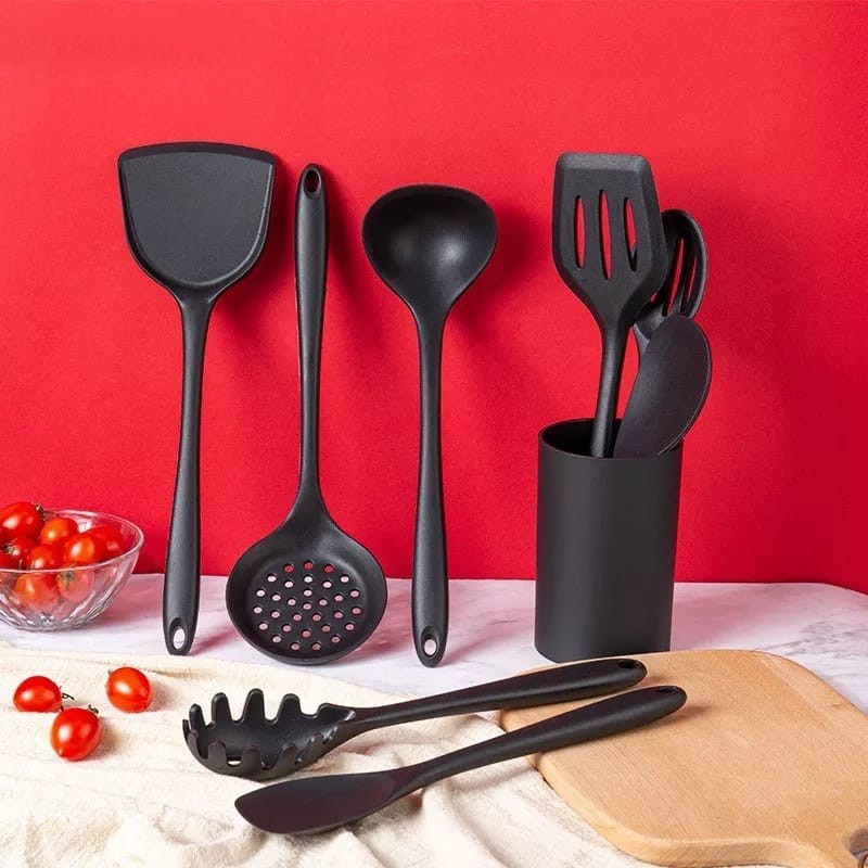 Souvenir Pernikahan Spatula Set isi 6 Pcs Cooking Set Accessories Kitchen Silikon Perlengkapan Rumah Masak