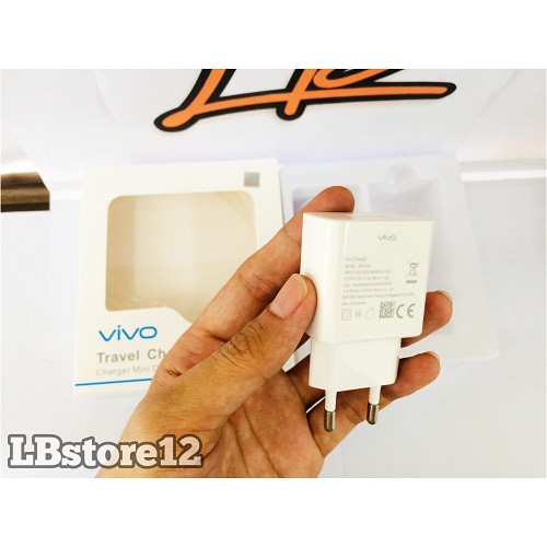 Charger Vivo Original 100% Fastcharging 9v - 2A For V5 V7 V9 V11 V15 Y11 Y12 Y17 Y19 Y53 Y91 Y93 Y30