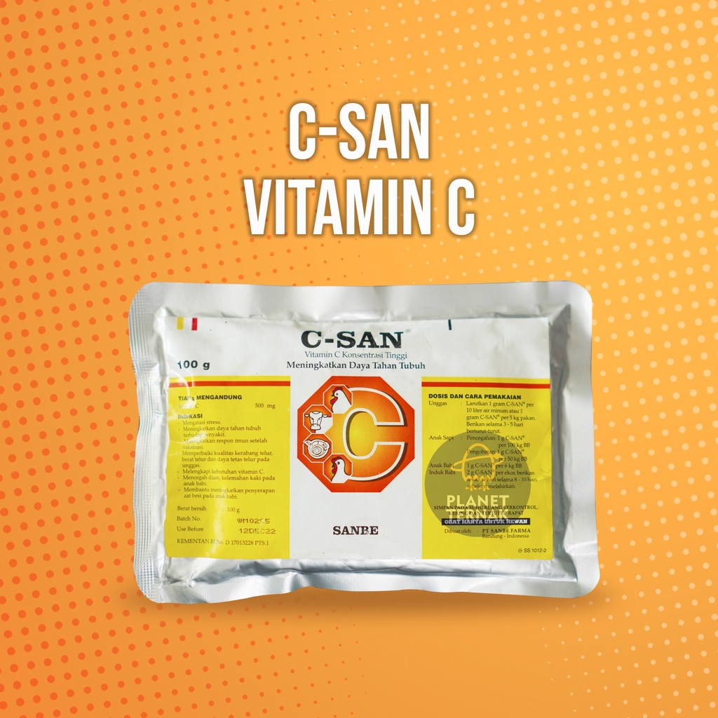 C-SAN SANBE 100 gr / Vitamin C Ayam