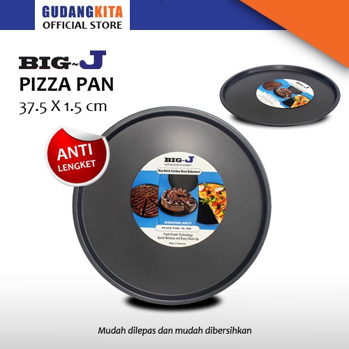 LOYANG PIZZA 14 INCH BIG-J 40017 - 14 INCH PIZZA PAN 37,5X1,5cm