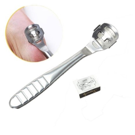 Kerokan Kulit Kaki mati Alat Pedicure Stainless steel 02