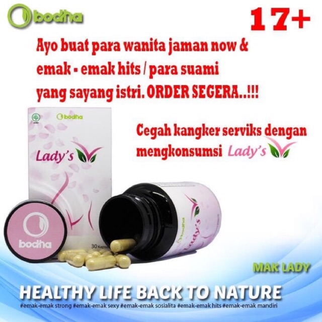 BODHA Lady's V KHUSUS KEWANITAAN