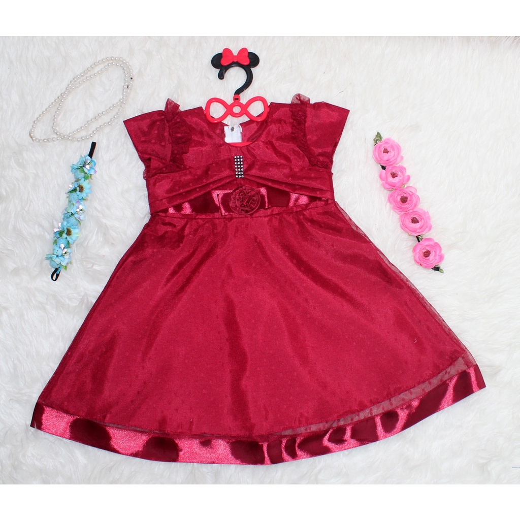 Dress Kids Sifa/ Baju Pesta Anak / Dress Anak  Usia 3 - 5 Thn/ Gaun Pesta Good Premium