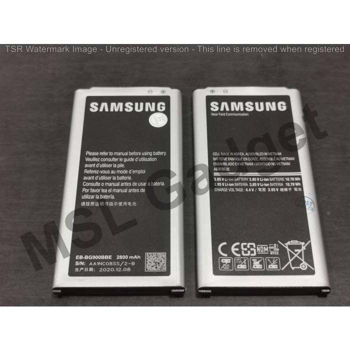 Baterai Samsung Galaxy S5 Original 100%