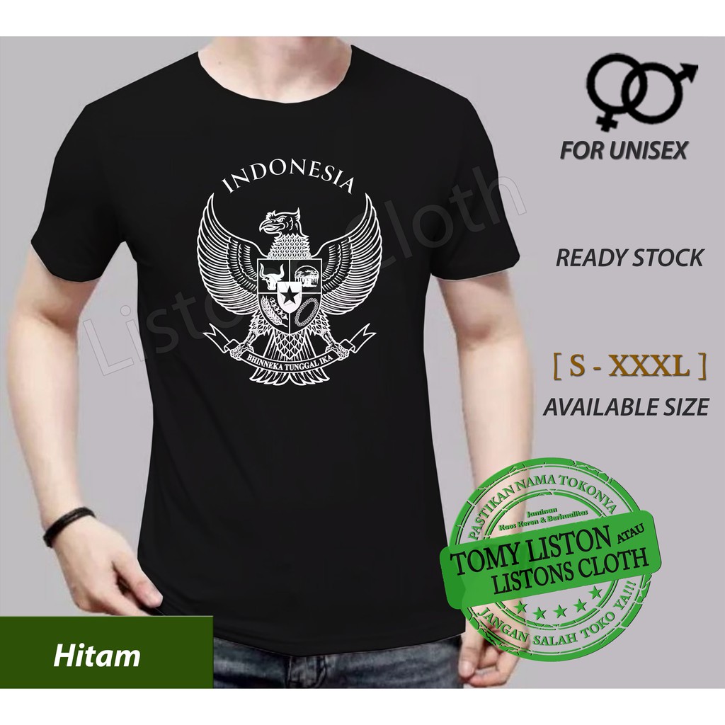 Kaos garuda indonesia pancasila