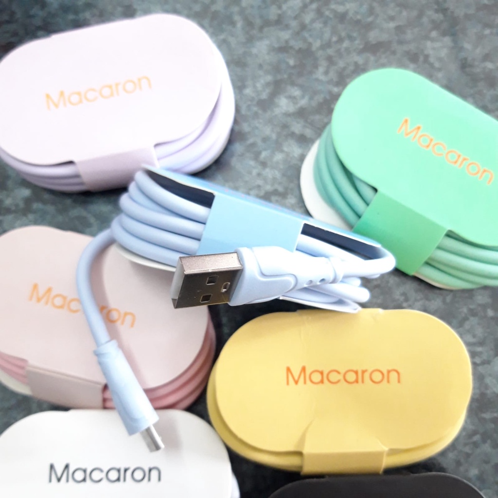 [ZBOX] Kabel Data Macaron Micro Type C Lightning Kabel Macaron kualitas bagus suport untuk semua hp colokan micro type c lightning