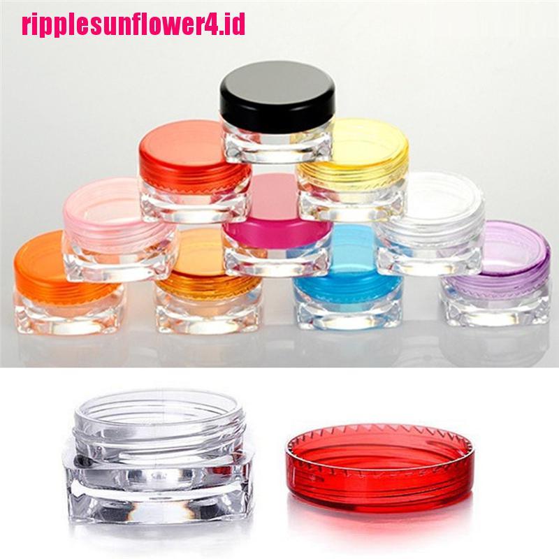 Pot Jar Kosong 3g 5g Untuk Eyeshadow Lip Balm Krim Wajah