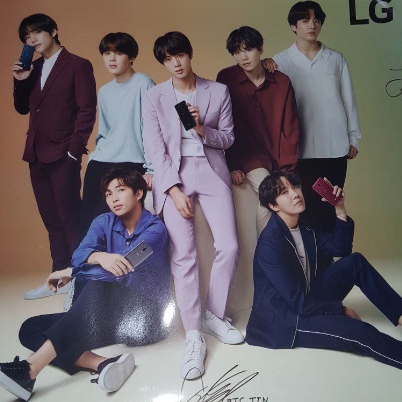 [READY] POSTER BTS X LG
