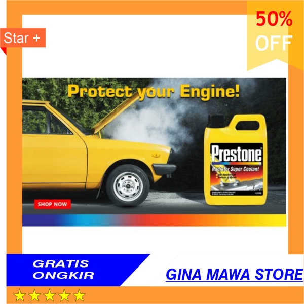 PRESTONE AIR RADIATOR SUPER COOLANT PRESTONE CONCENTRATE CAIRAN PENDINGIN COOLANT RADIATOR MOBIL