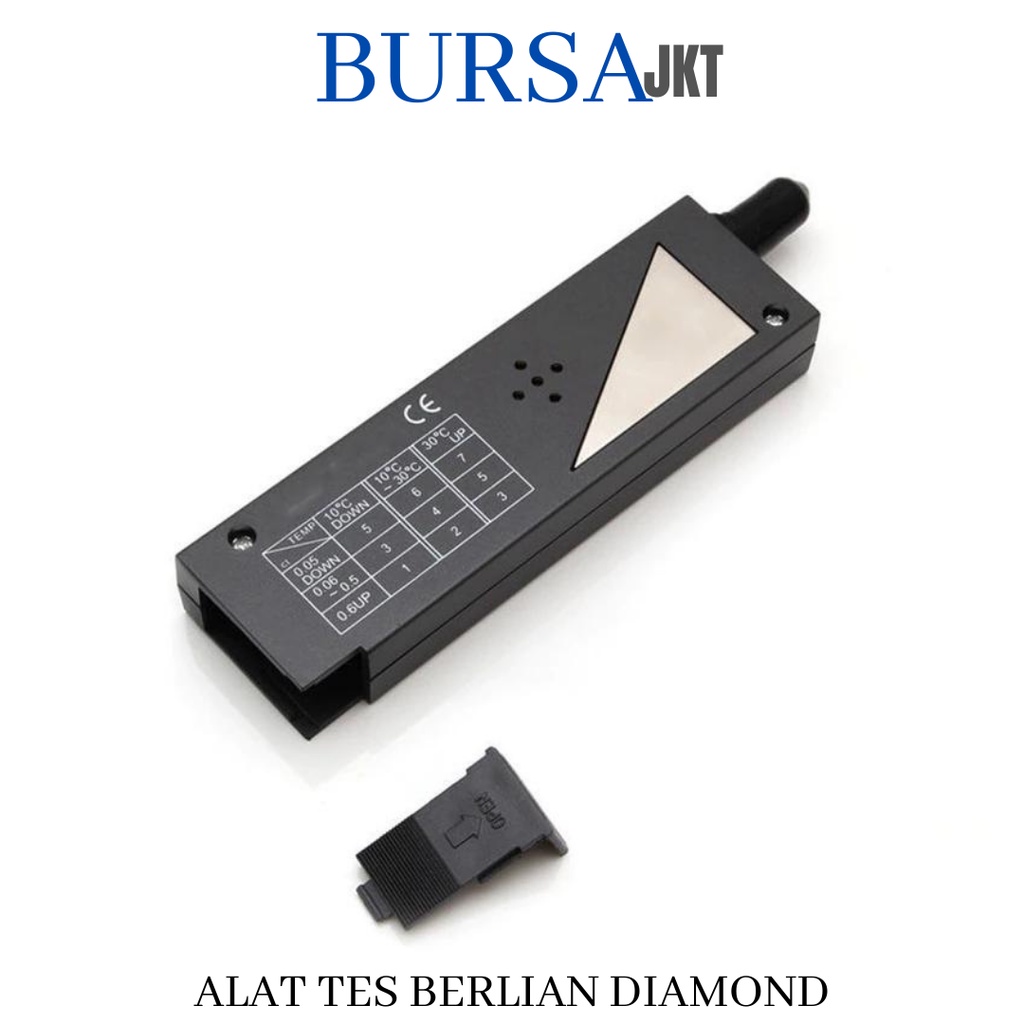 DIAMOND TESTER TES KETEBALAN BATU BERLIAN GEMSTONE SELECTOR ACCURACY DIGITAL