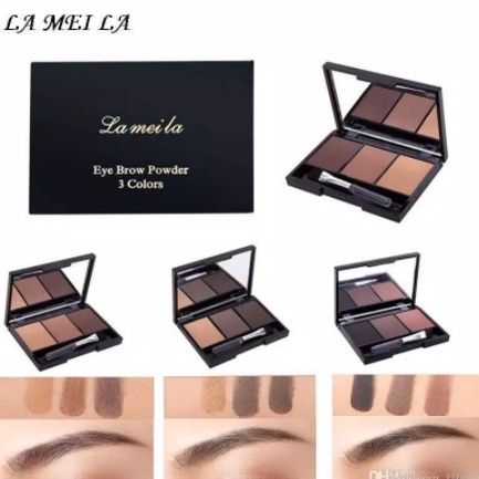 LAMEILA 3 Color Eyebrow Powder DJ 3605