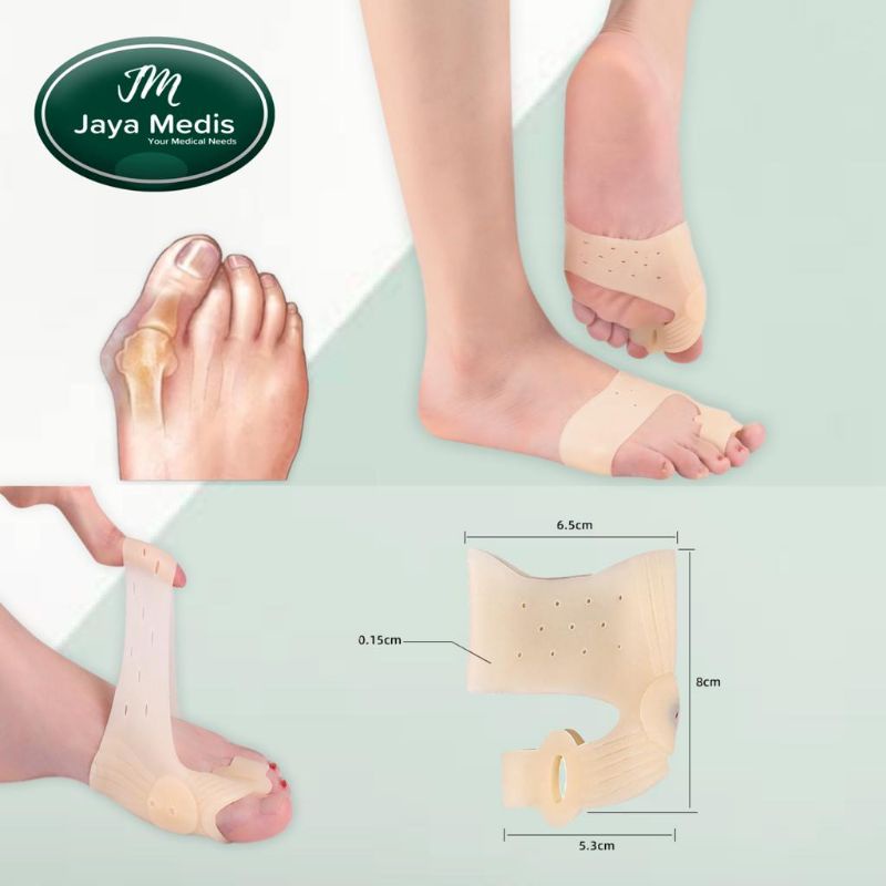 Korektor Jempol Kaki Ortopedi - Bunion - Hallux Valgus Orthosis 2pcs