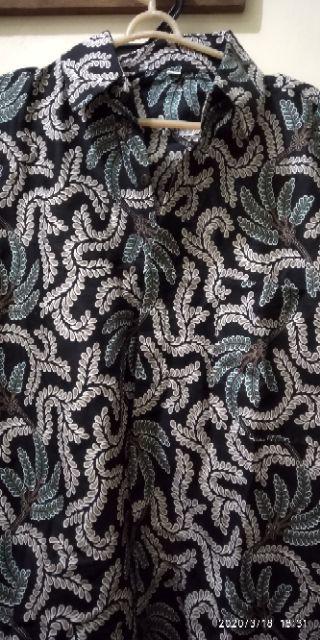 M , L , Xl, Kemeja Batik Pria Premium R-07