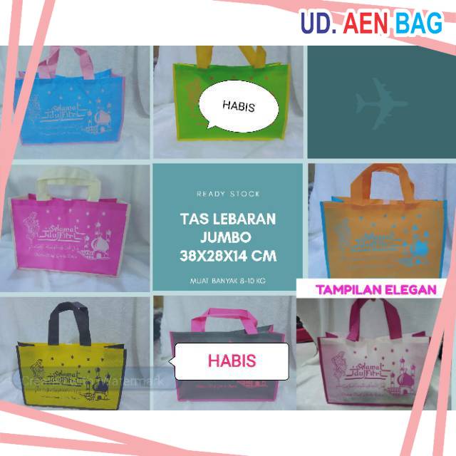 

[READY] TAS LEBARAN Lanscape / Tidur JUMBO BAHAN NON-WOVEN TEBAL 75 GSM MUAT BANYAK AENBAG