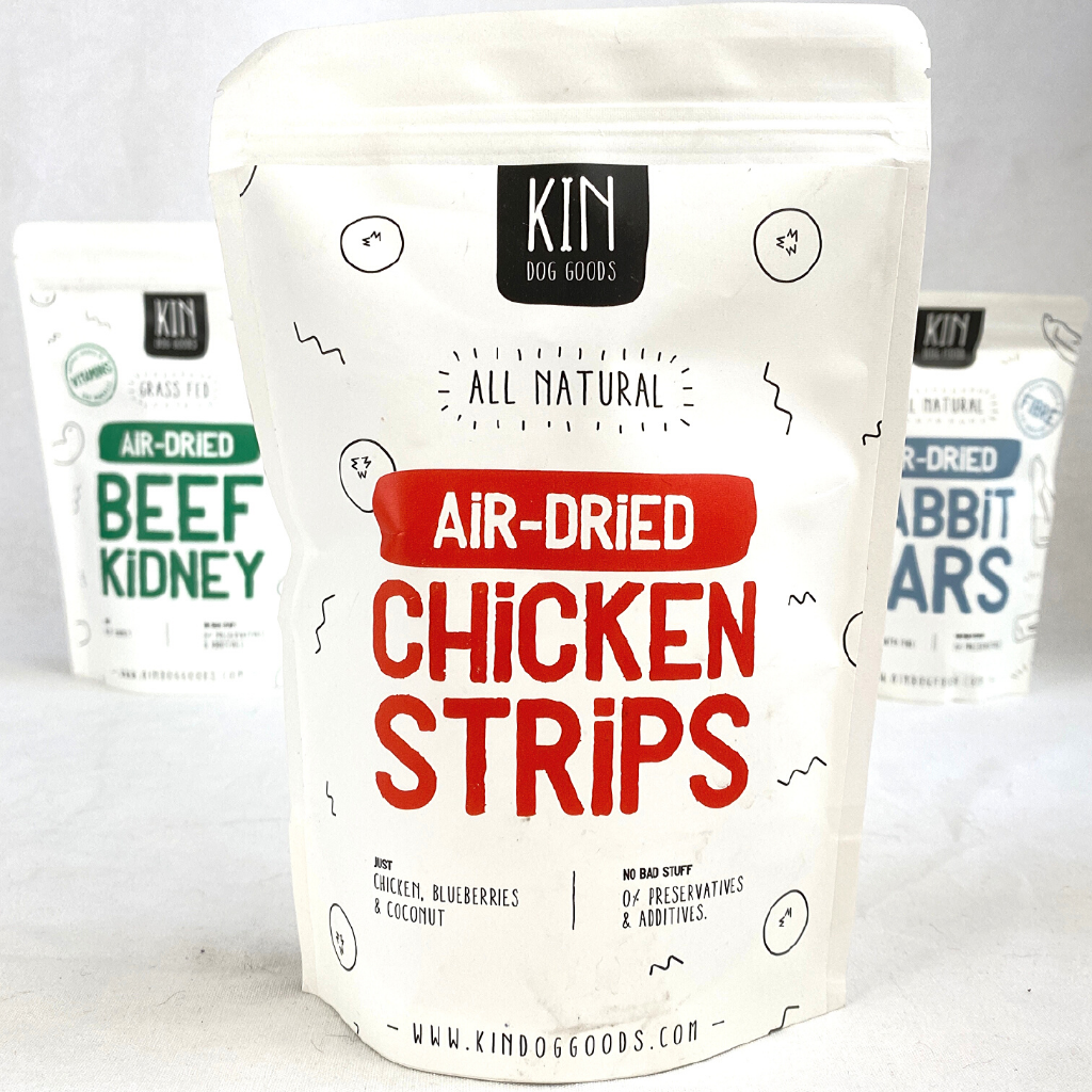 

KINDOGFOOD Snack Anjing CHICKEN STRIPS Treat 100gr