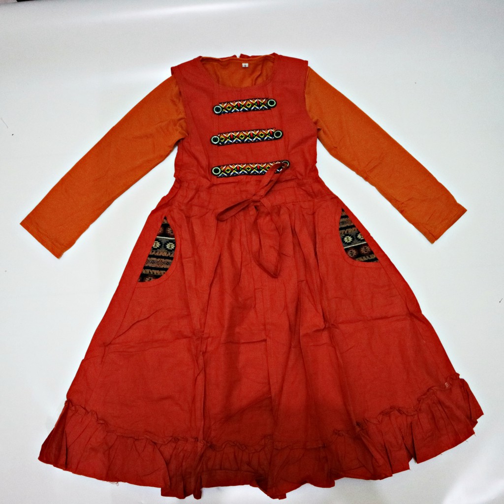 BESTSELLER RESTOCK BAJU  GAMIS  ANAK  PEREMPUAN  SETELAN 