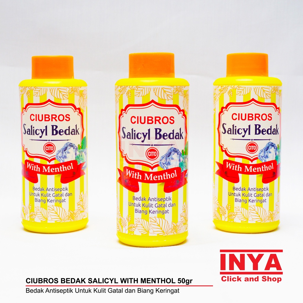 SALICYL BEDAK CIUBROS TALC - Bedak Kulit