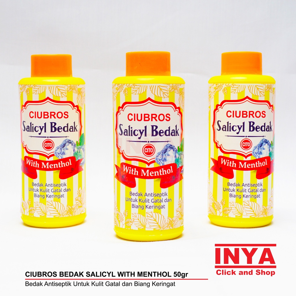 SALICYL BEDAK CIUBROS TALC - Bedak Kulit