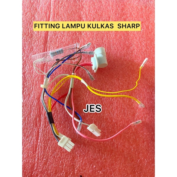 FITTING LAMPU KULKAS SHARP