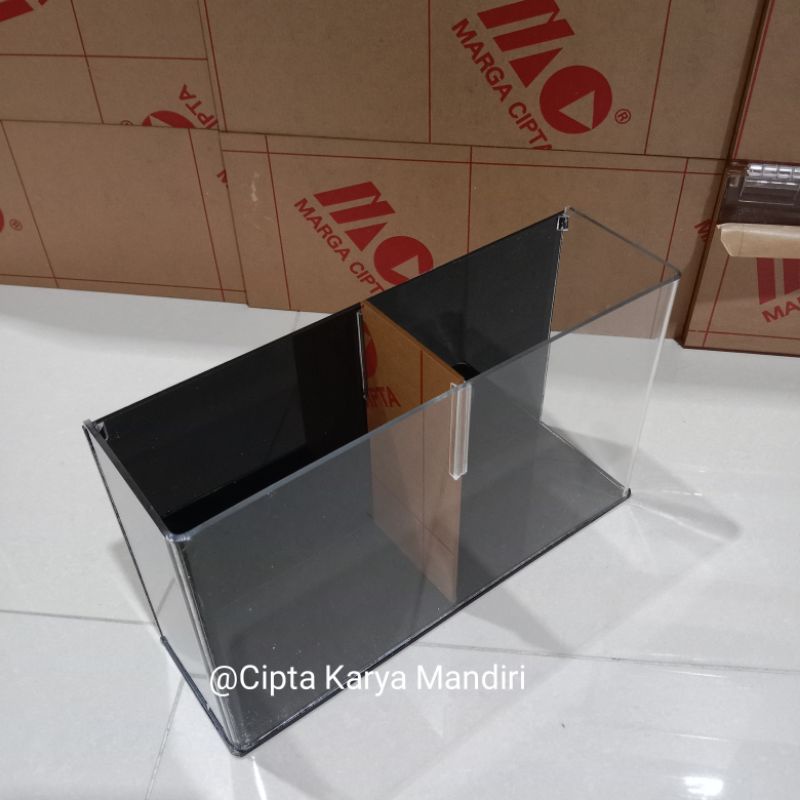 Soliter Akrilik 12 x 6 x 12 Putih / Soliter cupang / Soliter murah