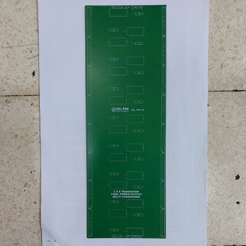 Pcb 2x8 transistor 3U