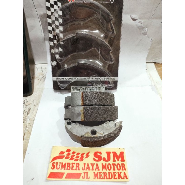 kampas Ganda Mio GF KARBON harian dan DRAG kampas ganda GF mio karbu dan beat karbu GF Racing carbon