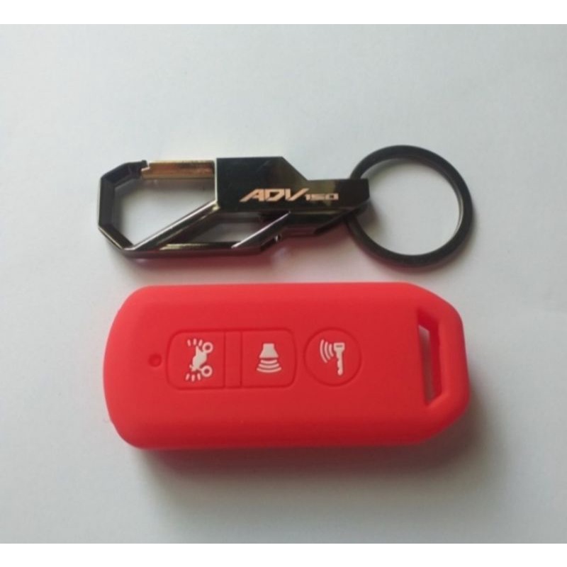 gantungan kunci dan silikon sarung remote Honda ADV 150-1