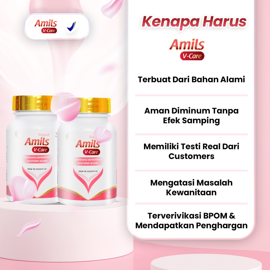 Kapsul Amils V Care Kapsul Daerah Kewanitaan Obat Daerah Kewanitaan