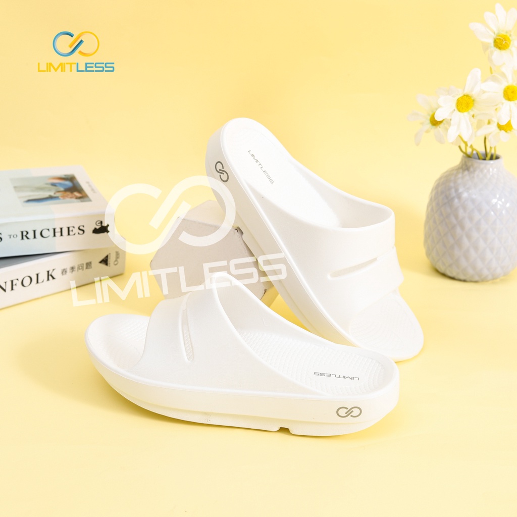 Sandal Ibu Ibu Wedges Jelly Slip On Empuk Sendal Selop Wanita Karet Tebal Rumahan Terbaru Sandal Kesehatan