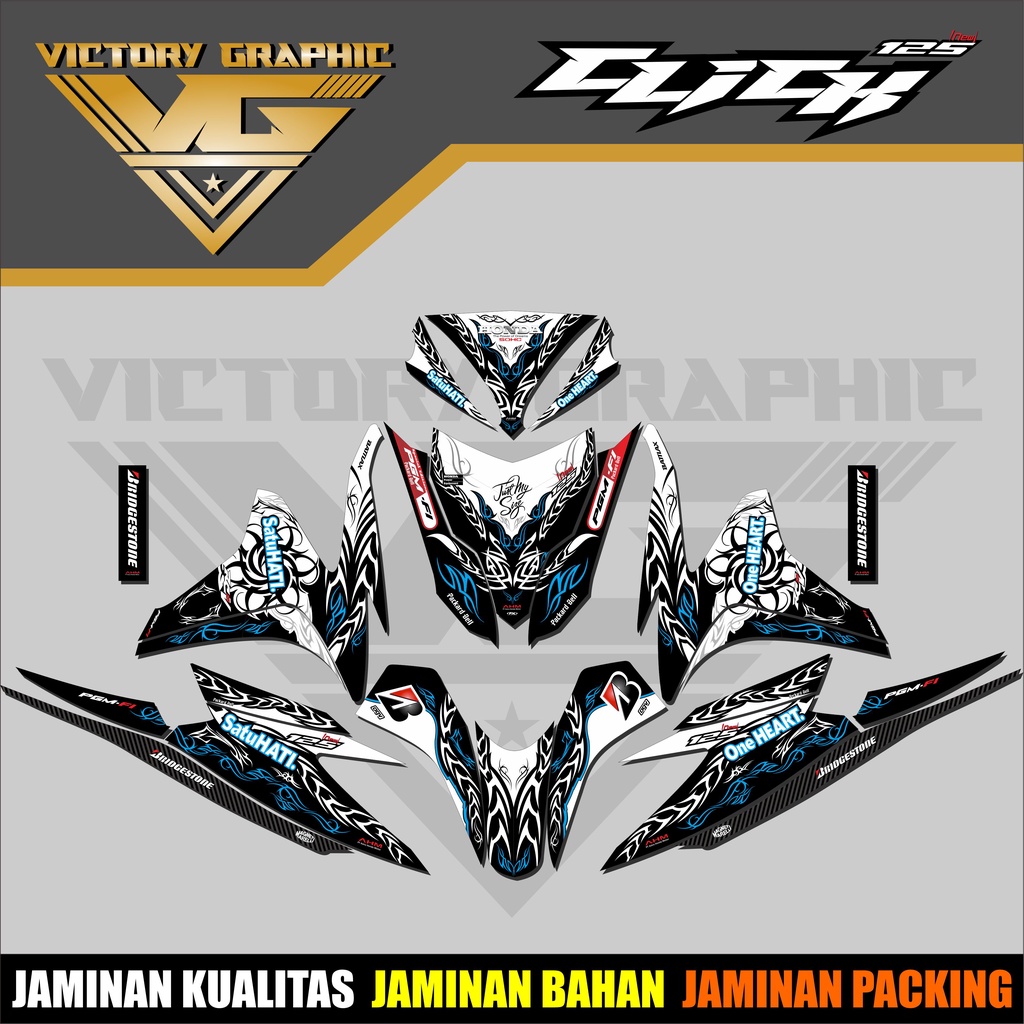 DECAL VARIO 125 - DEKAL VARIO 125 OLD - STIKER MOTOR VARIO