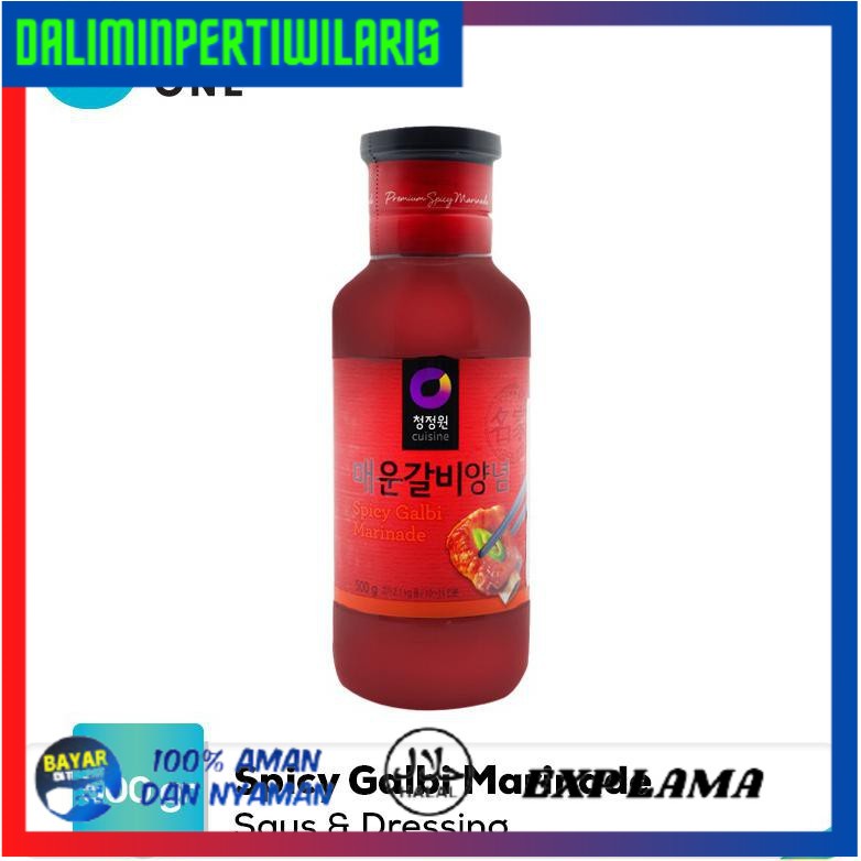 

BISA COD Chung Jung One - Spicy Galbi Marinade Sauce 500 gr GRATIS ONGKIR [Kode 1|Kode 2|Kode 3|Kode