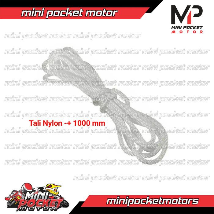 [COD] Tali Pullstarter -Tali Tarikan Motor Mini Gp Mini Trail Mini ATV Nylon Dijamin Asli KF-054