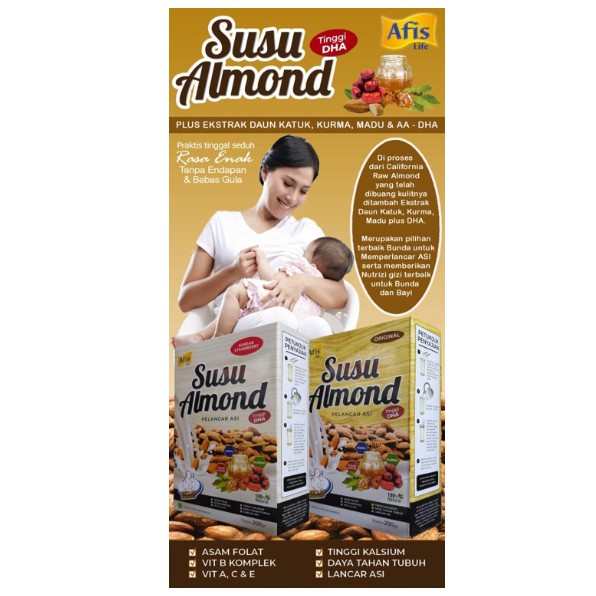 Susu Almond Afis