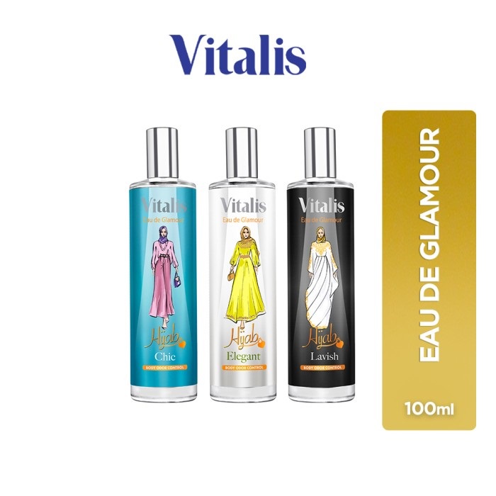 Vitalis Eau De Glamour Hijab 100ml - Parfum
