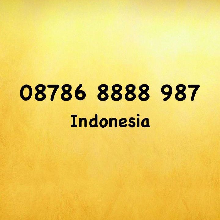 Nomor Cantik XL Bebas Urut 3 Angka - 8888 - 6888 - 0878 68888 987