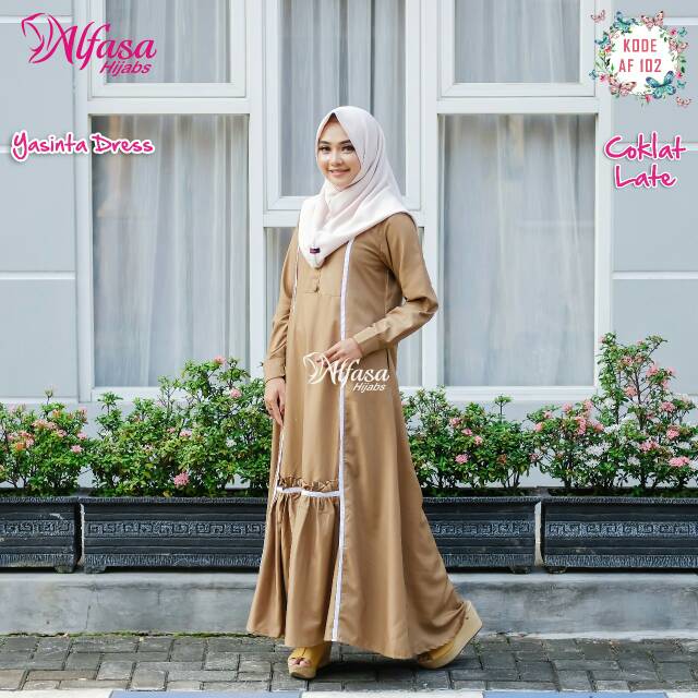 Yasinta Dress AF 102 Alfasa Hijab