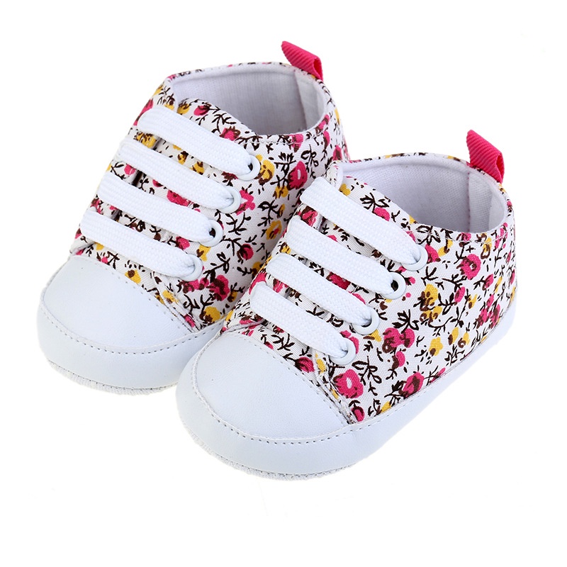 NEW Prewalker anak motif bunga dengan tali