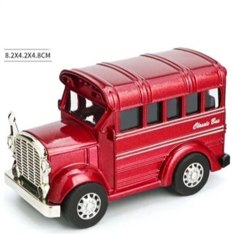 MAINAN ANAK MOBIL DIECAST LUXURIOUS CLASSIC VINTAGE CAR OR BUS