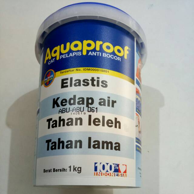  Cat Tembok Aquaproof  Waterproof 1kg Pelapis Anti Bocor 