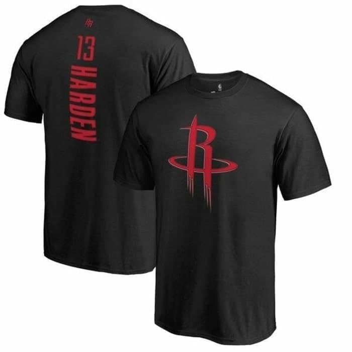 Kaos Tshirt Baju Combed 30S Distro Houston Rockets JAmes Harden Basket HS-1390