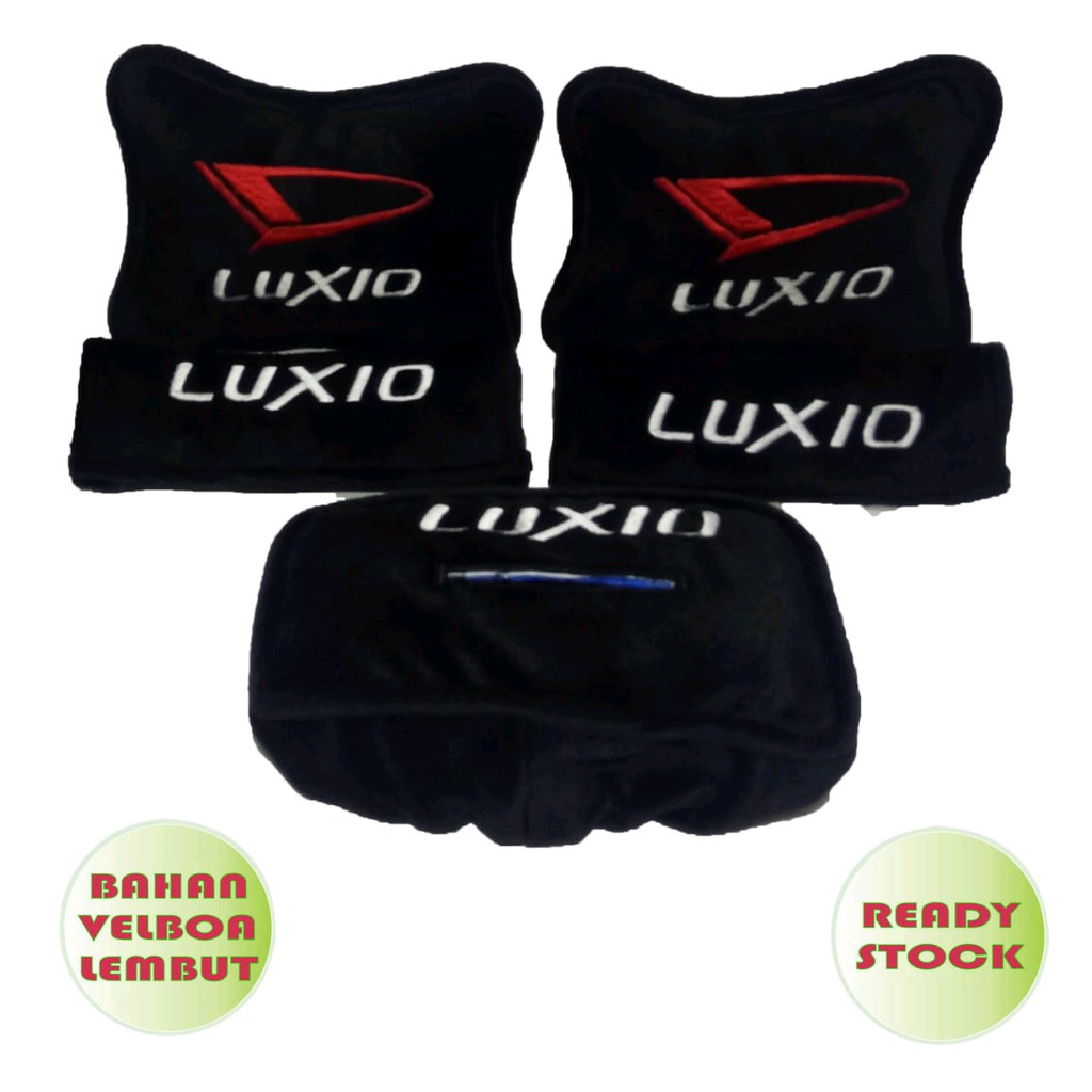 Bantal Mobil Luxio 3 in 1 Aksesoris Mobil