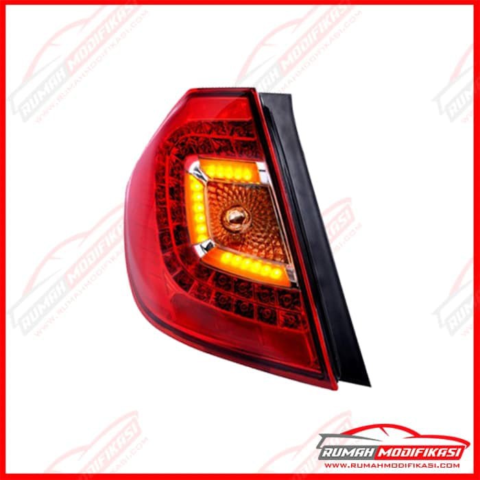 STOP LAMP - JAZZ GE8 2008-2014 - RED CLEAR - LED - LIGHT BAR